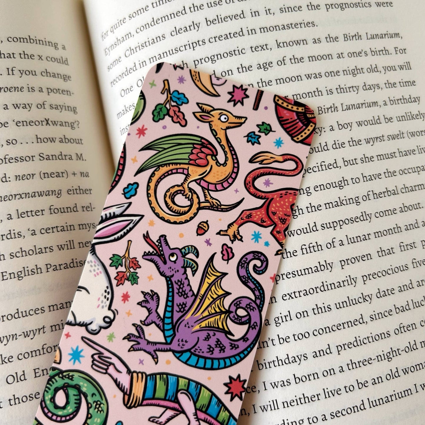 Medieval Menagerie Bookmark - The Wandering Satchel