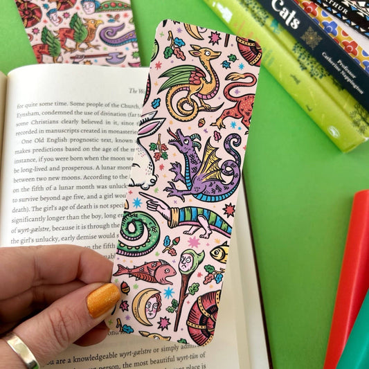 Medieval Menagerie Bookmark - The Wandering Satchel