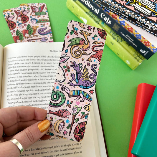 Medieval Menagerie Bookmark - The Wandering Satchel