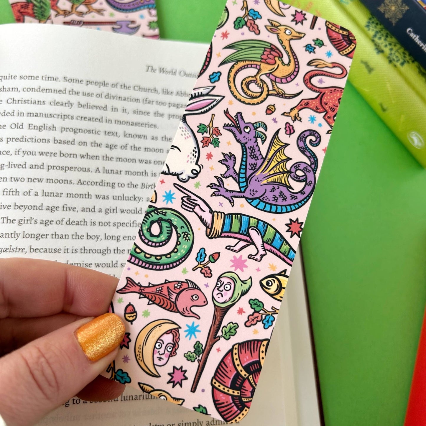 Medieval Menagerie Bookmark - The Wandering Satchel