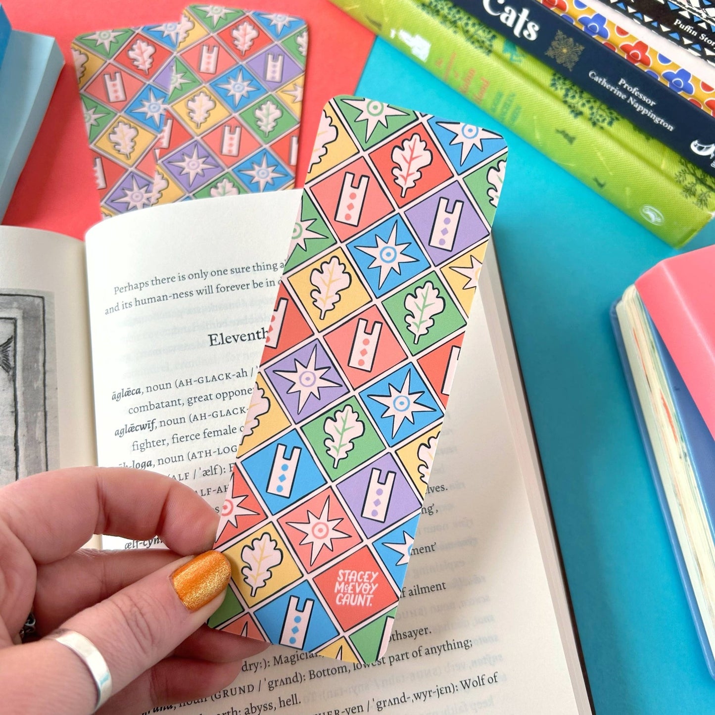 Medieval Rabbits Bookmark - The Wandering Satchel