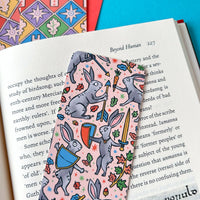Medieval Rabbits Bookmark - The Wandering Satchel