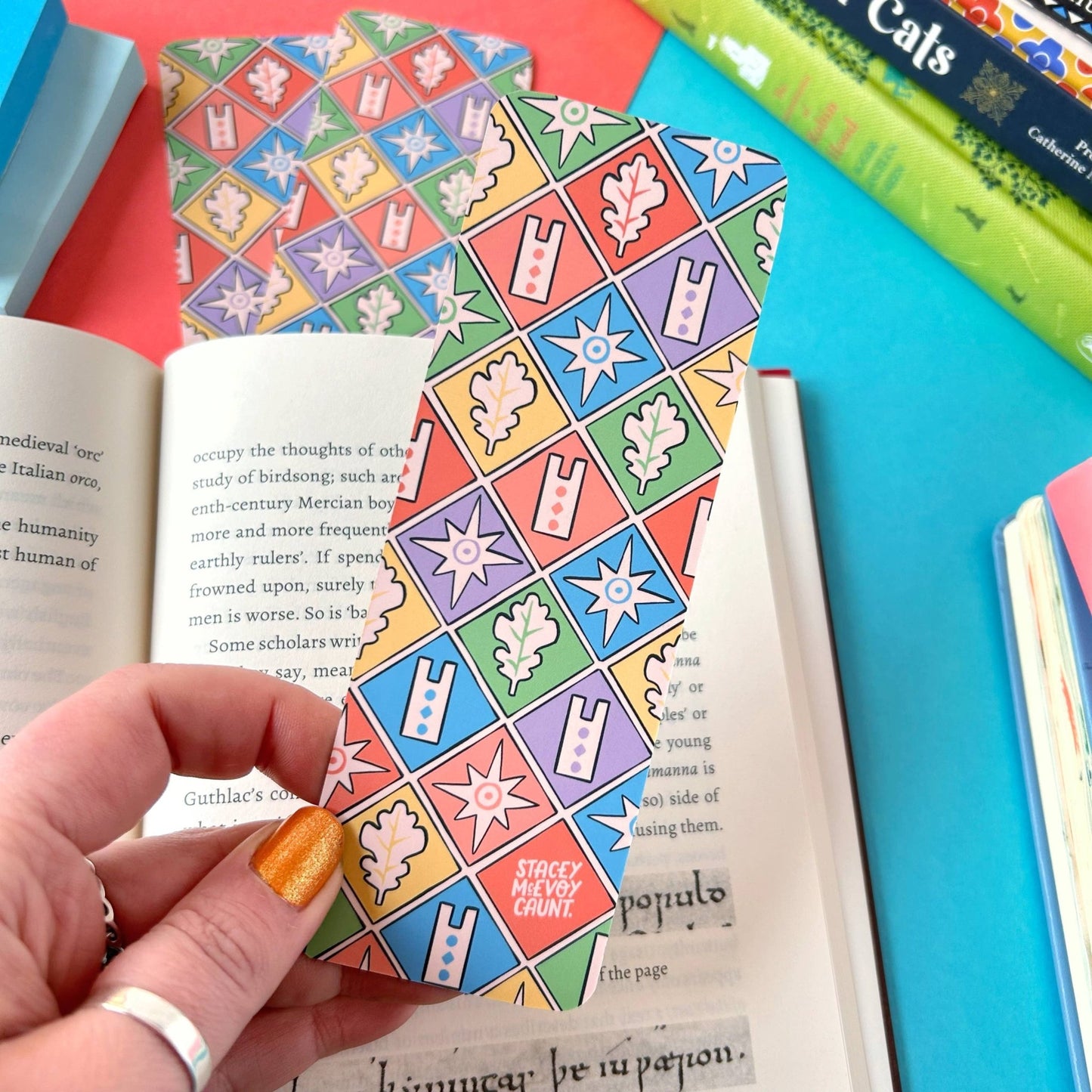 Medieval Rabbits Bookmark - The Wandering Satchel