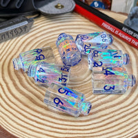 Potion Bottle 7 Piece Resin Poly Dice Set - The Wandering Satchel
