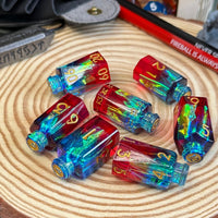 Potion Bottle 7 Piece Resin Poly Dice Set - The Wandering Satchel