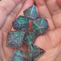 Magic Circle Wayfinder 7 Piece Resin Poly Dice Set
