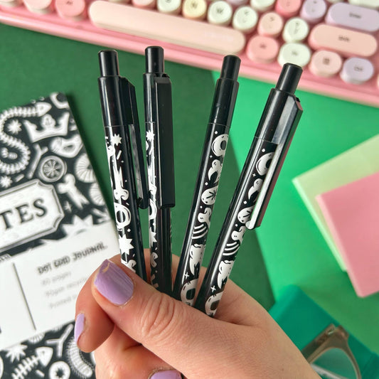 Skull and Bones Ballpoint Pen - The Wandering Satchel