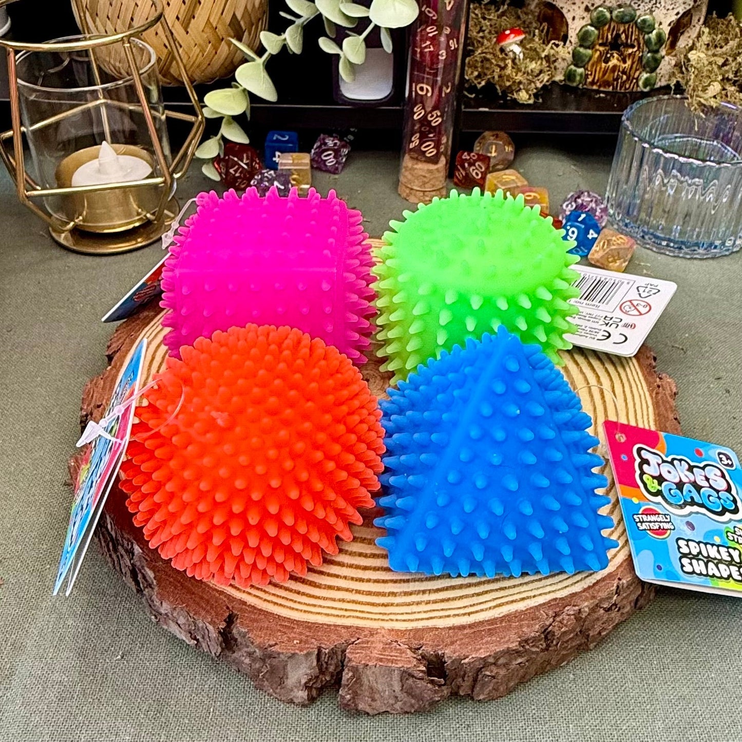 Spikey Shapes Squish - The Wandering Satchel