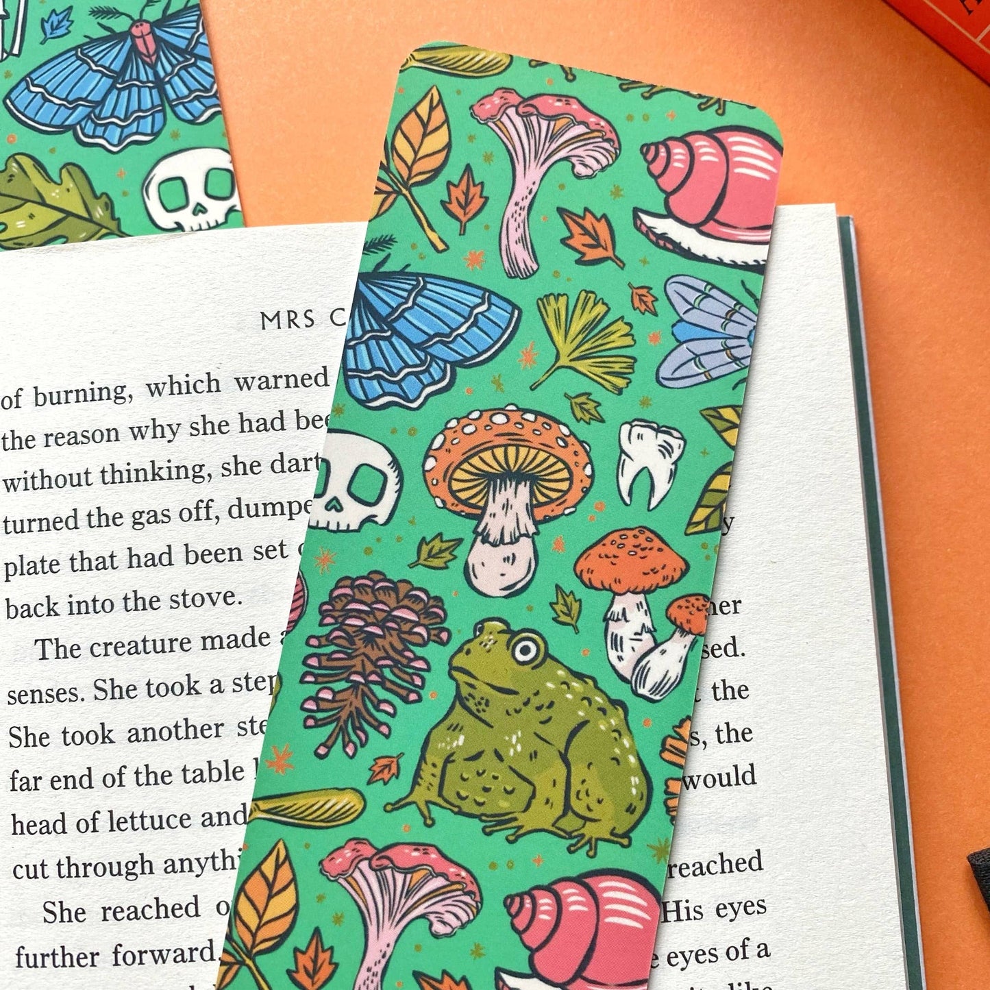 Woodland Toad Bookmark - The Wandering Satchel