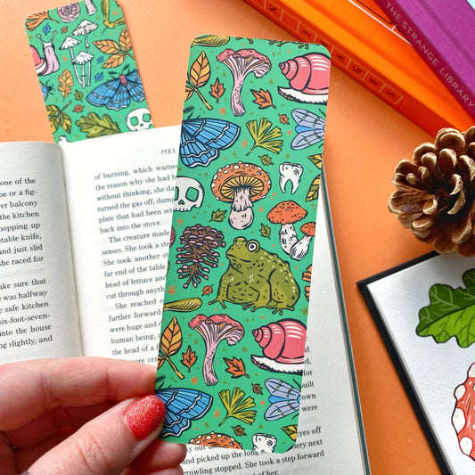 Woodland Toad Bookmark - The Wandering Satchel